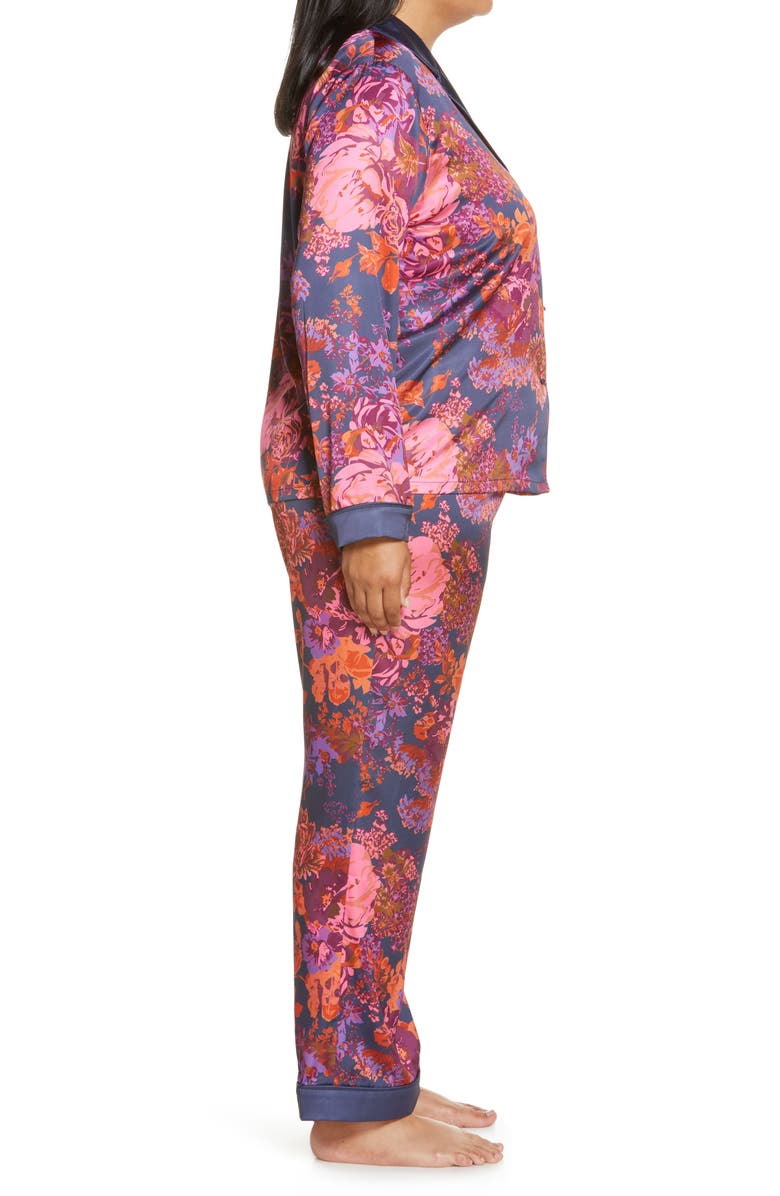 Chi Chi London Floral Pajamas, Alternate, color, 