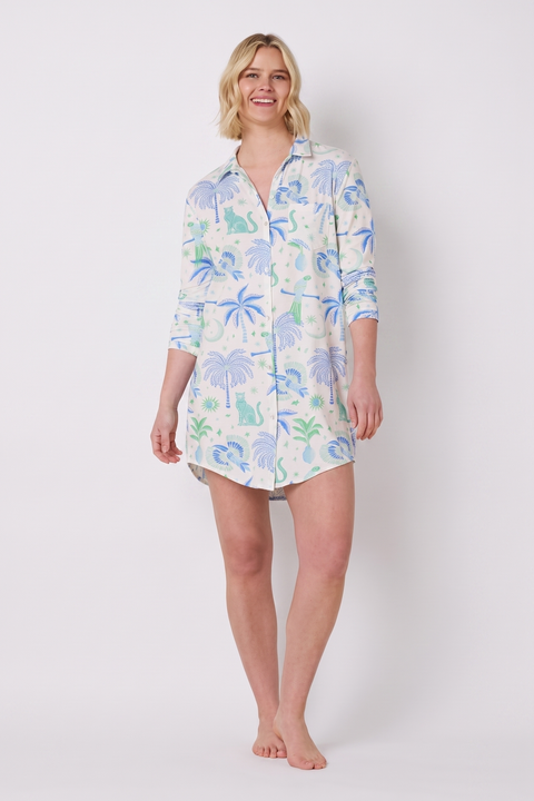 Pima Knit Night Shirt