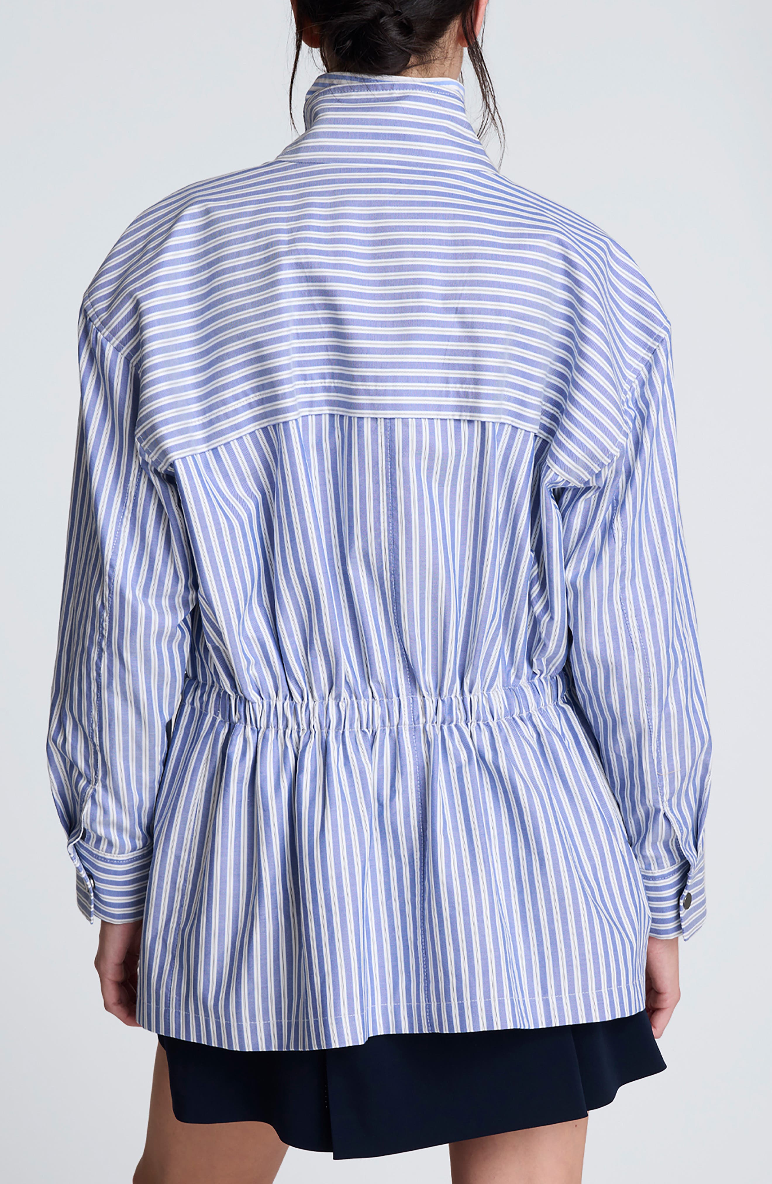 Stripe Cotton Jacket - image 2