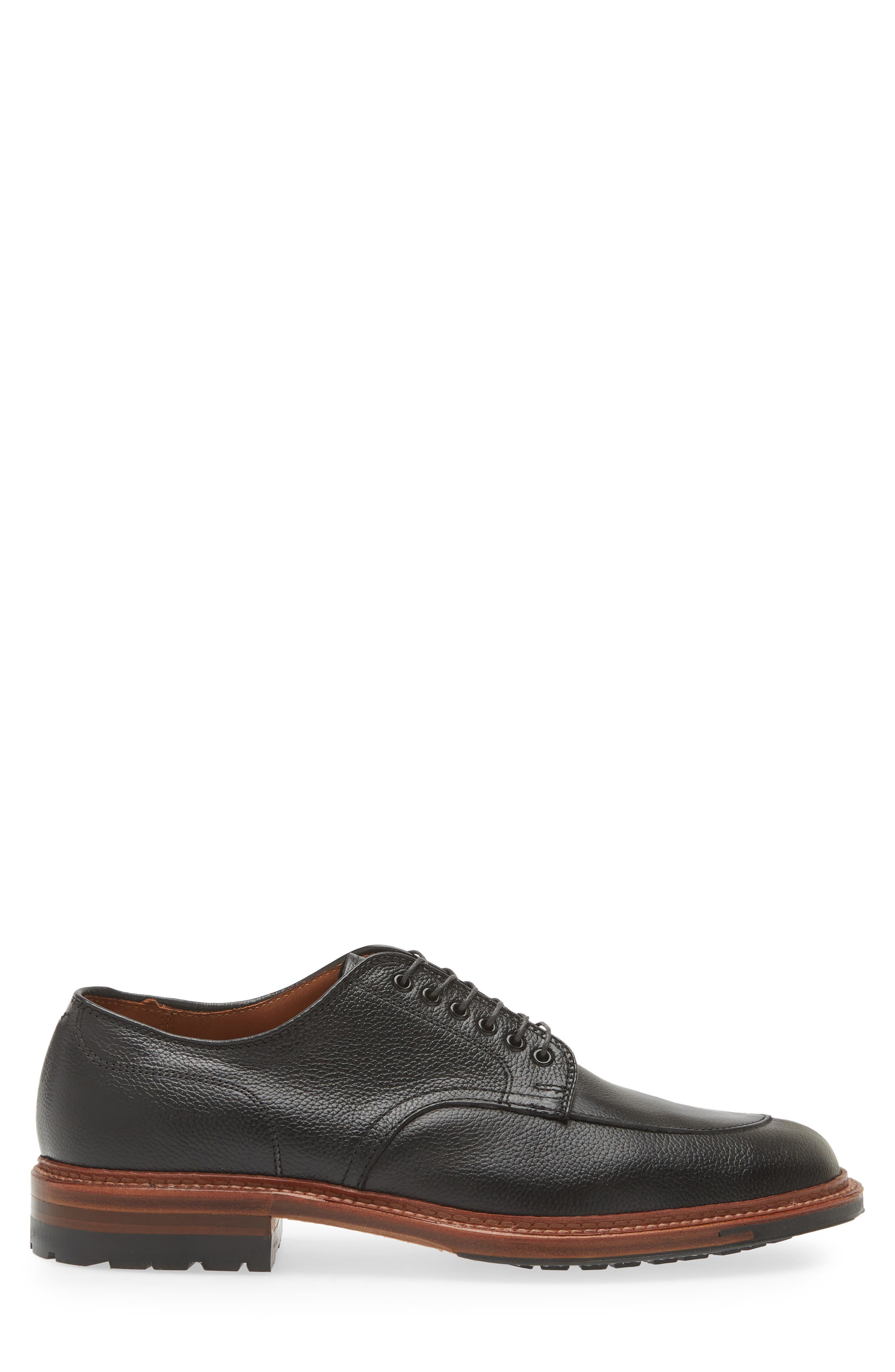 Alden Apron Toe Blucher, Alternate, color, Black
