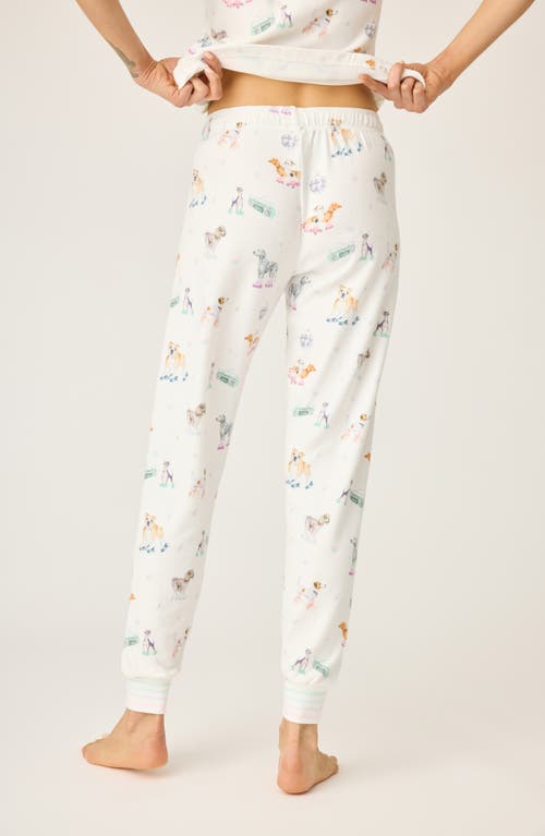 PJ SALVAGE PJ SALVAGE ROLL WITH IT BANDED PAJAMA PANTS