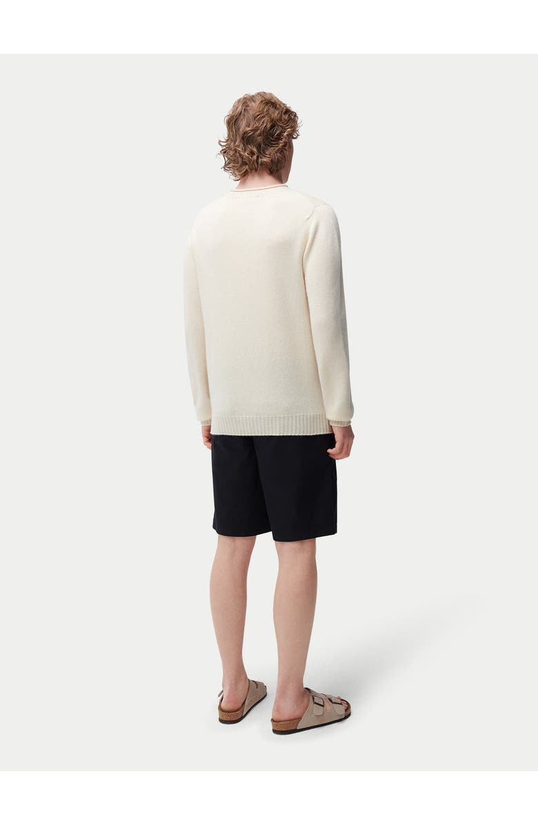 GOBI Mongolian Cashmere Rolled Neck Cashmere Sweater, Alternate, color, Off White