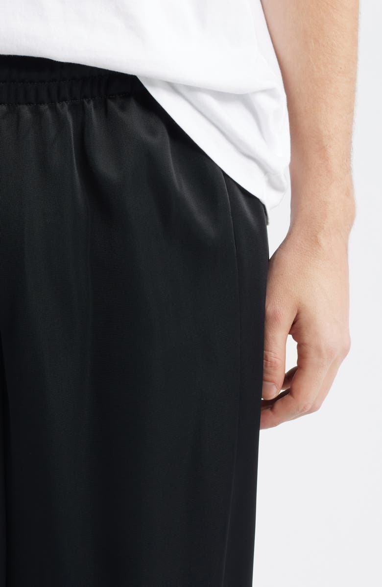 KAPPA 222 Banda Oreste Tricot Track Pants, Alternate, color, Black - Red Racing - Blue Sea