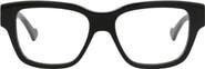 Gucci 52mm Rectangular Optical Glasses