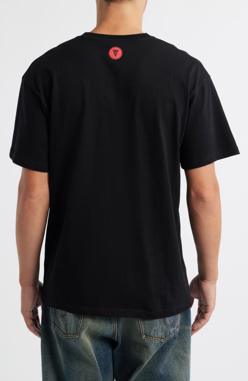 Icecream Spoonful Graphic T-shirt In Black