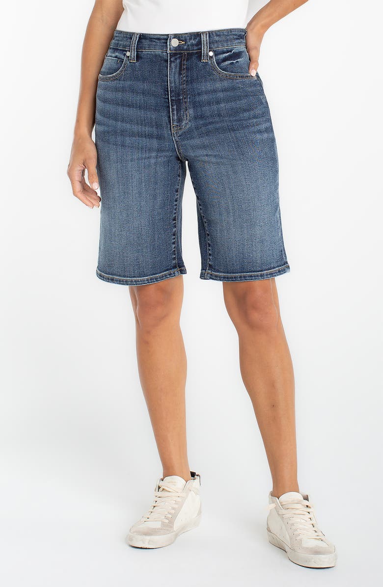 Liverpool High Waist 10.5-Inch Jean Shorts, Main, color, 