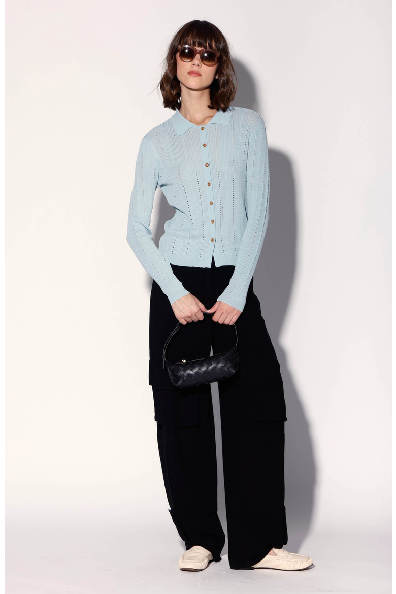 Pippa Cardigan, Alternate, color, Aqua