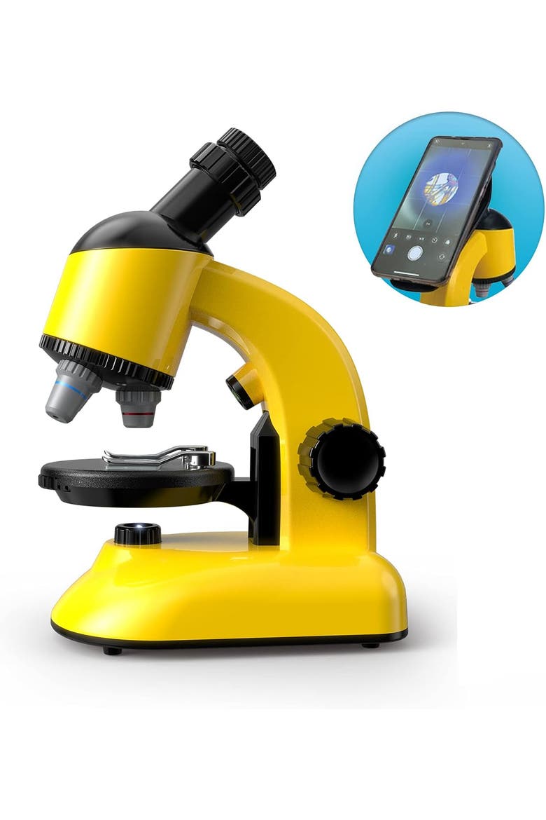 Children's Microscope Toy, Ages 6 And Up, Alternate, color, Multicolored