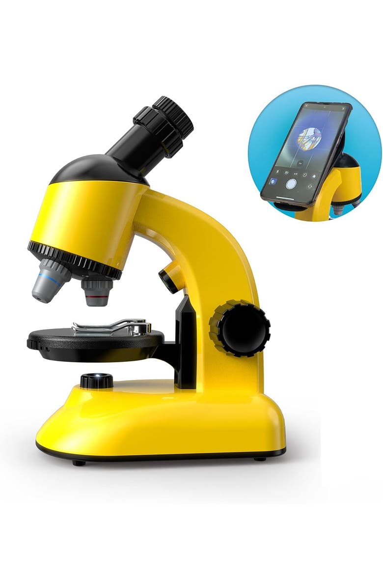 Curious Mind Children's Microscope Toy, Ages 6 And Up, Alternate, color, Multicolored
