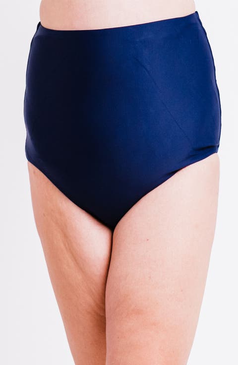 Plus Size High-Waisted Bikini Bottom