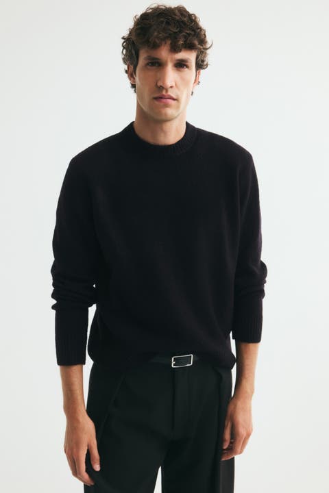 Regular-fit Brushed Sweater