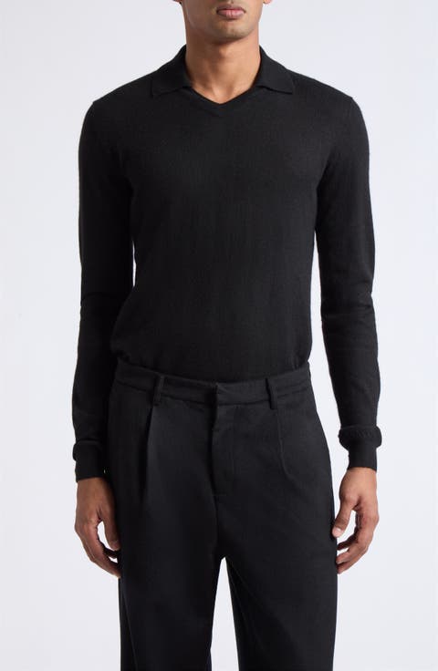 Long Sleeve Cashmere T-Shirt