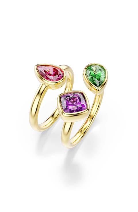 Imber Set of 2 Cubic Zirconia Stackable Rings