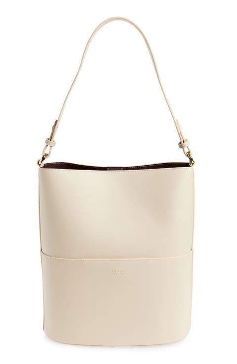 Tall Faux Leather Tote