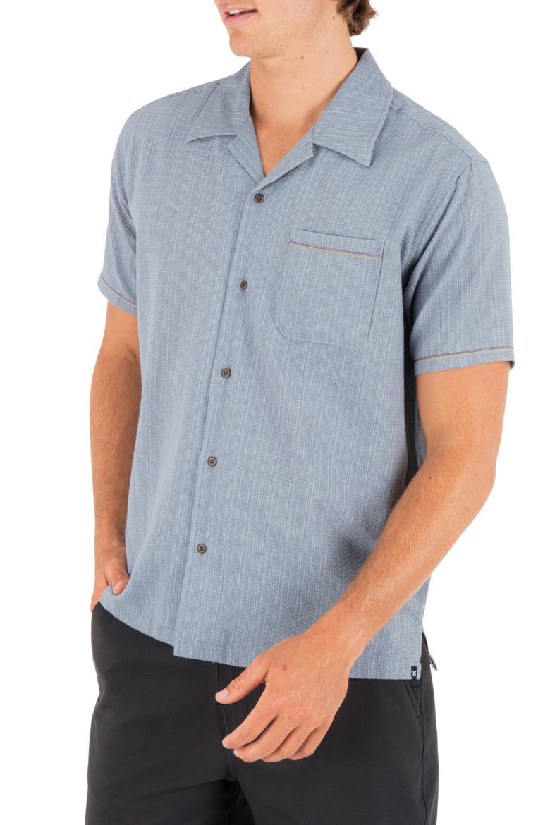 Lay Day Camp Shirt, Alternate, color, GREY TEAL