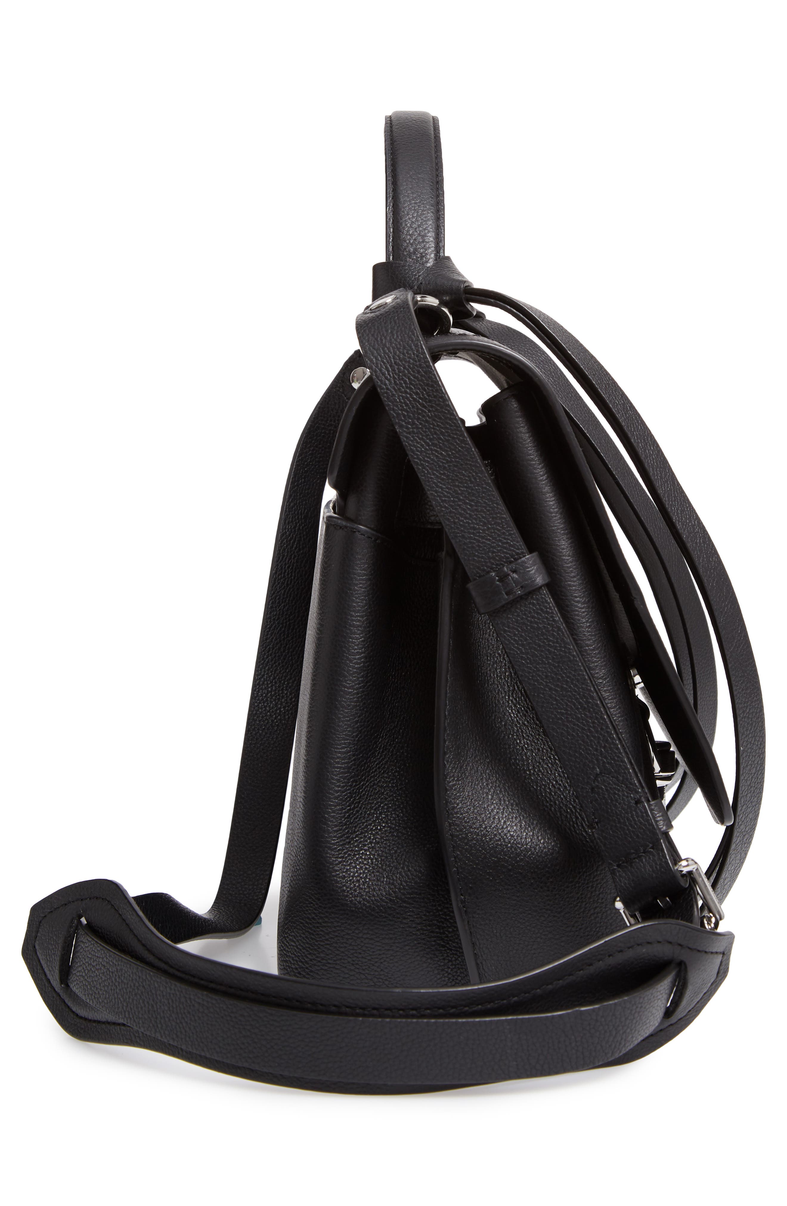 Rebecca Minkoff Stella Leather Satchel, Alternate, color, 