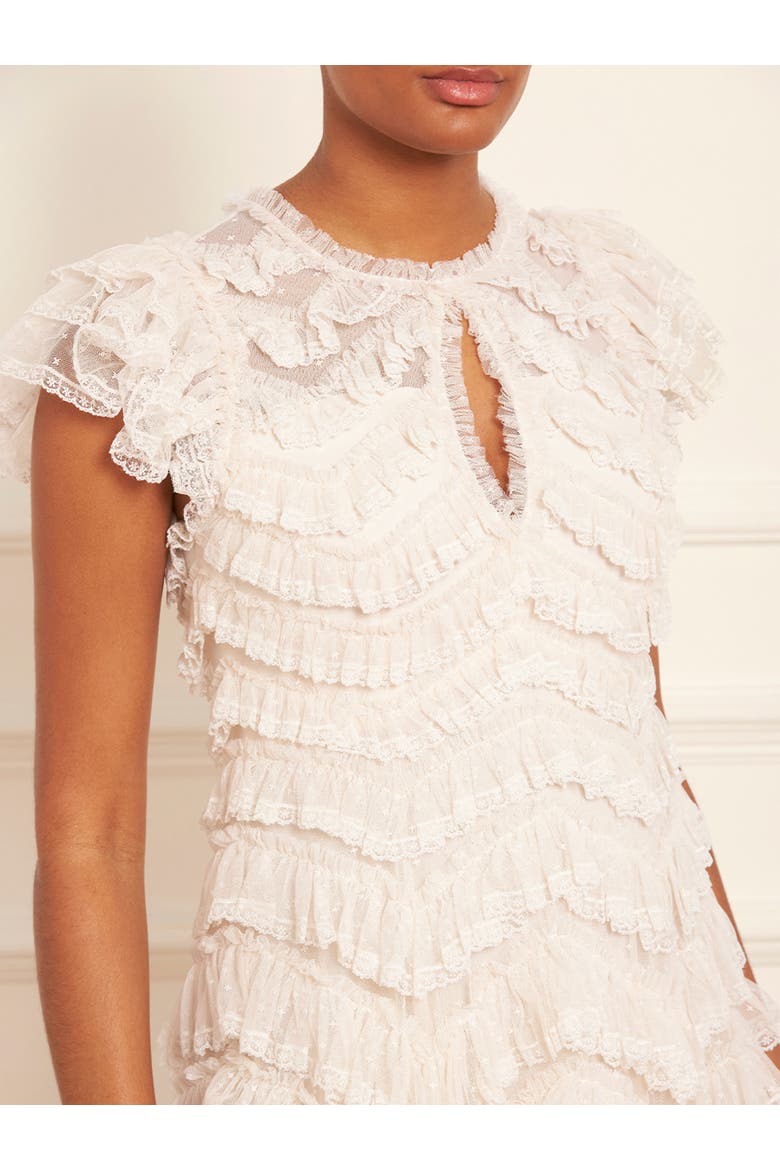 Libby Lace Gown, Alternate, color, Cream