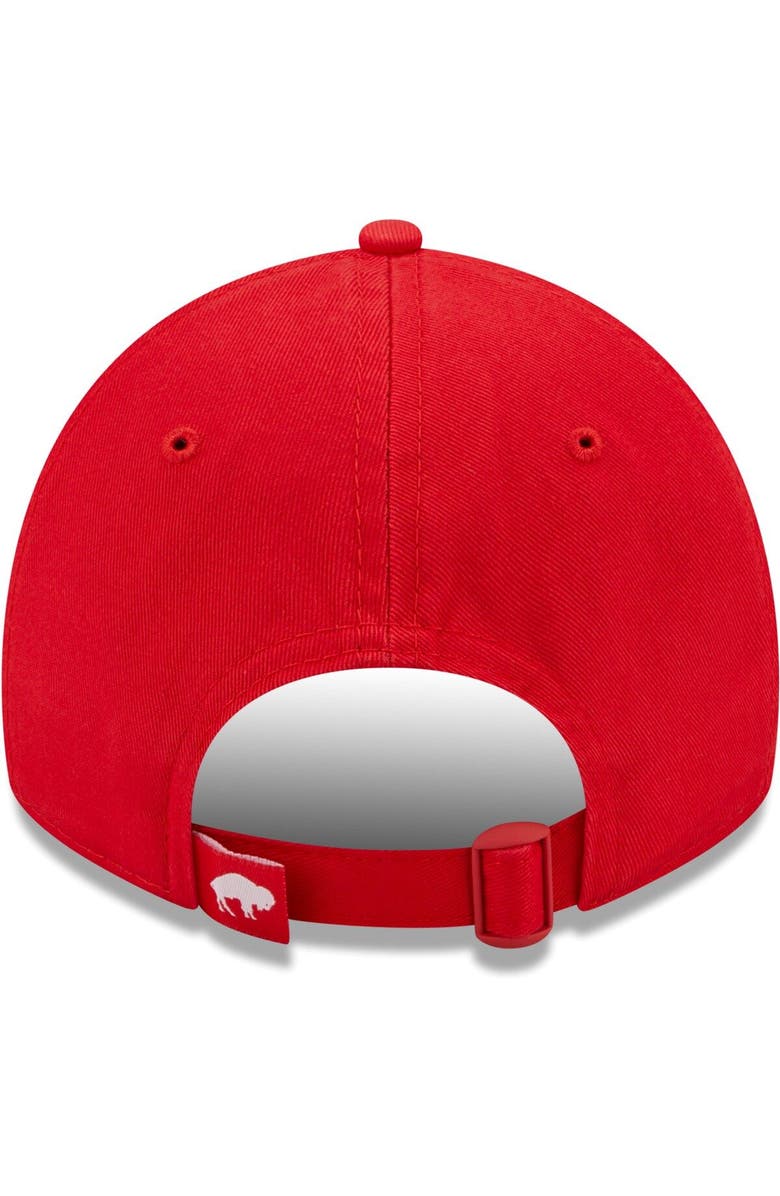 New Era Women's New Era Red Buffalo Bills Core Classic 2.0 Historic 9TWENTY Adjustable Hat, Alternate, color,