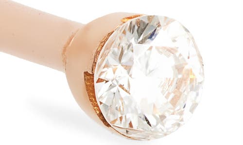 MARIA TASH MARIA TASH SINGLE INVISIBLE SET DIAMOND STUD EARRING