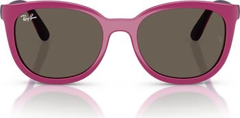 Kids' 46mm Pillow Optical Glasses & Clip-On Sunglasses