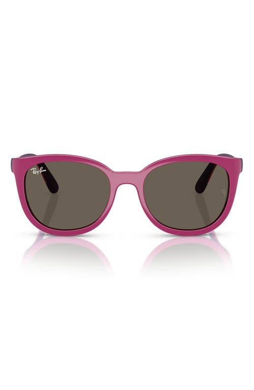 Ray Ban Ray-ban Kids' 45mm Phantos Optical Glasses & Clip-on Sunglasses In Violet