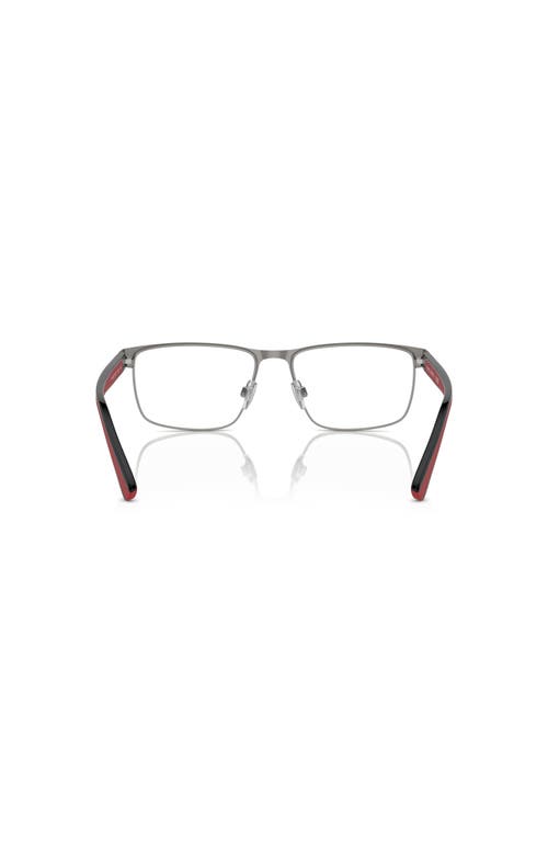 Polo Ralph Lauren 56mm Rectangle Optical Glasses In Multi