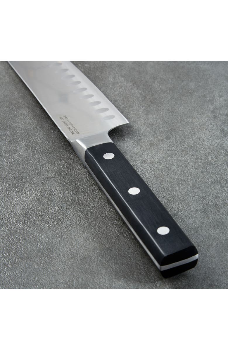 BergHOFF DiNA Gene 7-Inch Santoku Knife, Alternate, color, Black