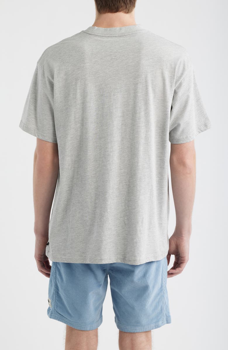 Rip Curl Rip Script Icon Organic Cotton Graphic T-Shirt, Alternate, color, Grey Marle
