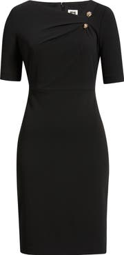 Anne Klein Bar Pin Sheath Dress