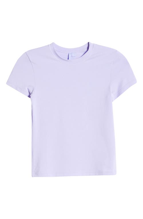 Florence By Mills Crewneck Stretch T-shirt In Millie Lavender