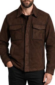 Frye Leather Shacket