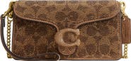 COACH Tabby 19 Crystal Signature Suede Leather Crossbody Bag