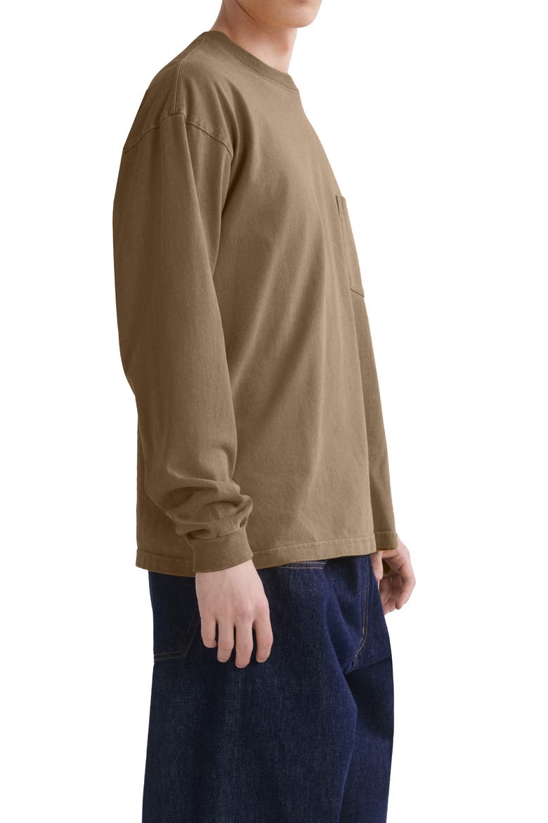 Lucan Long Sleeve T-Shirt, Alternate, color, TRAIL MD KHAKI