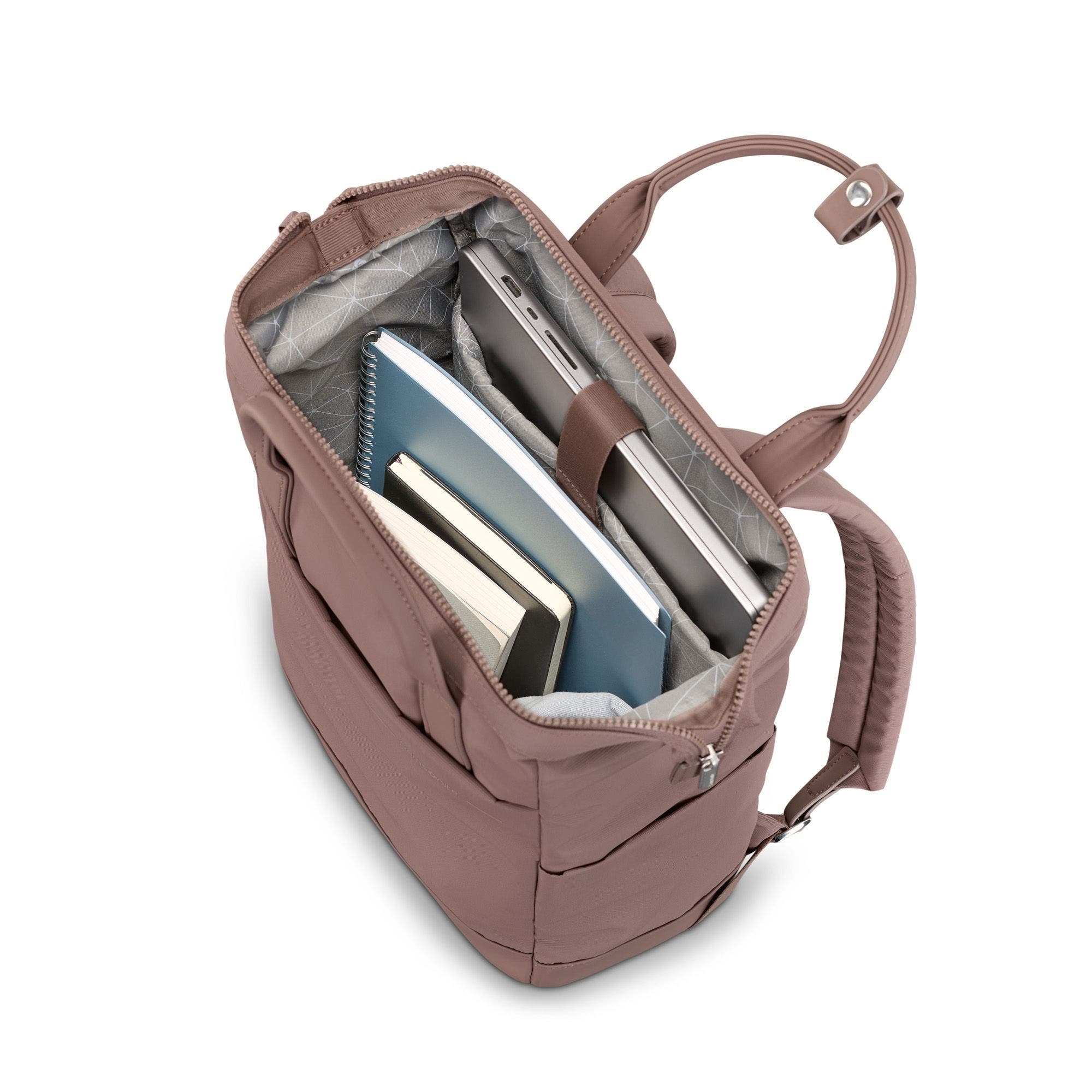 Better Than Basic 16" Convertible Backpack, Alternate, color, Chocolate Mauve