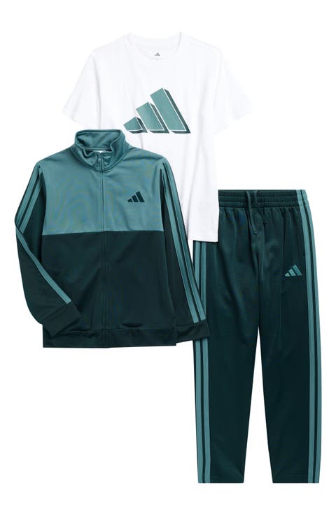 Kids' T-Shirt, Tricot Jacket & Joggers Set (Big Kid)