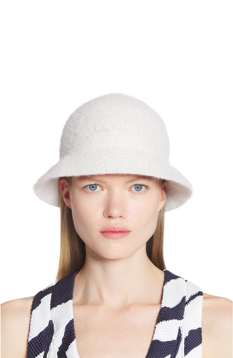 Lanvin COTTON BUCKET HAT, Alternate, color, 