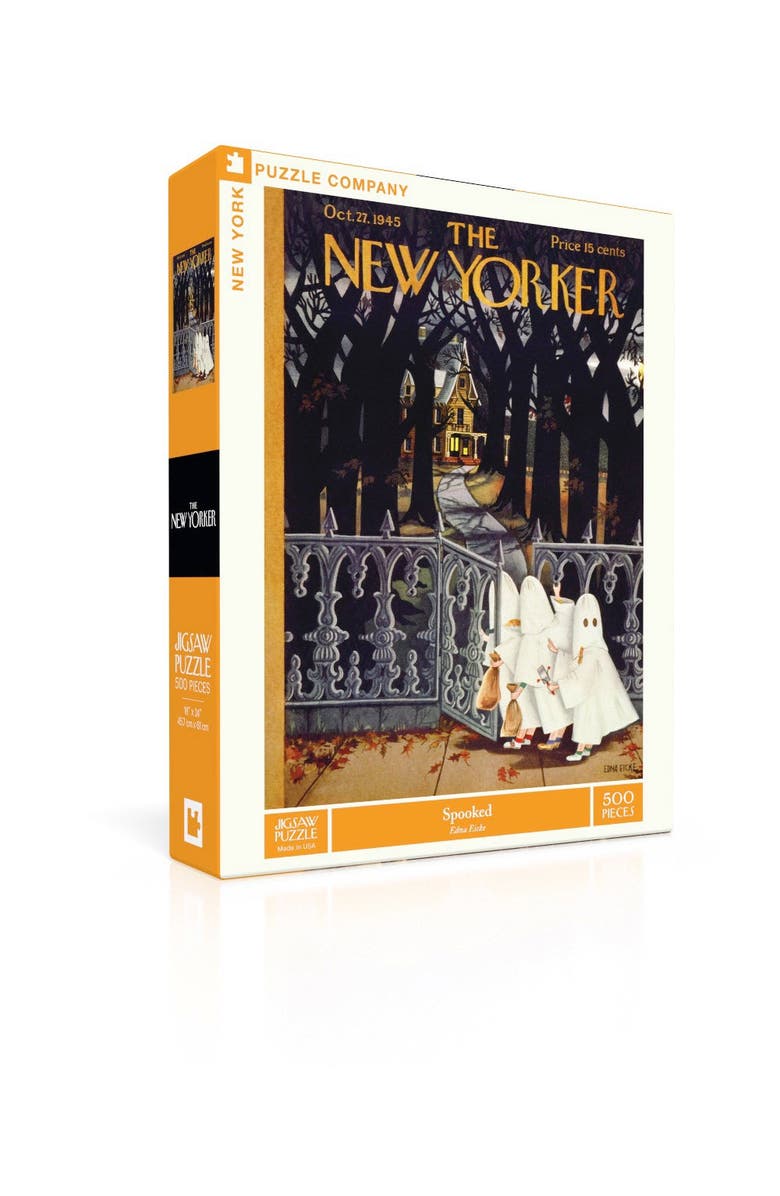NEW YORK PUZZLE COMPANY Spooked 500 Piece Puzzle, Alternate, color, NO COLOR