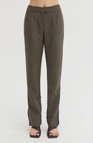 CRESCENT Straight Leg Trousers