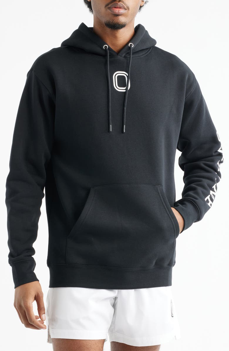 OVERTIME OT Classic Cotton Fleece Hoodie, Main, color, Black