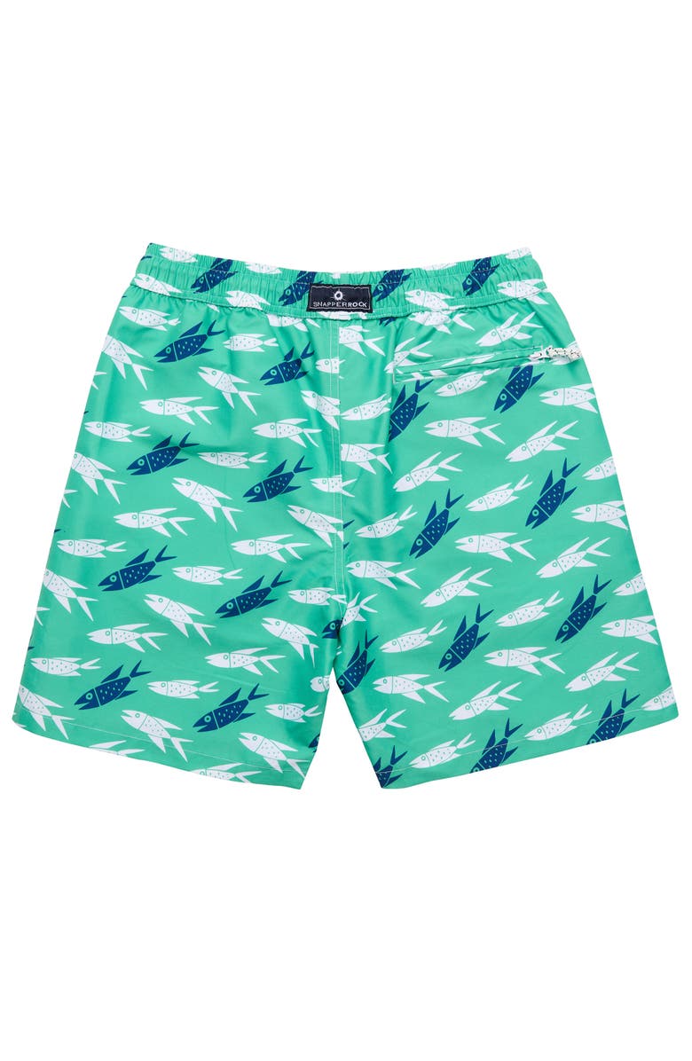 Snapper Rock Comfort Lined Swim Shorts, Alternate, color, Off The Hook