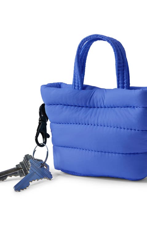 Mini Canvas Tote Charm