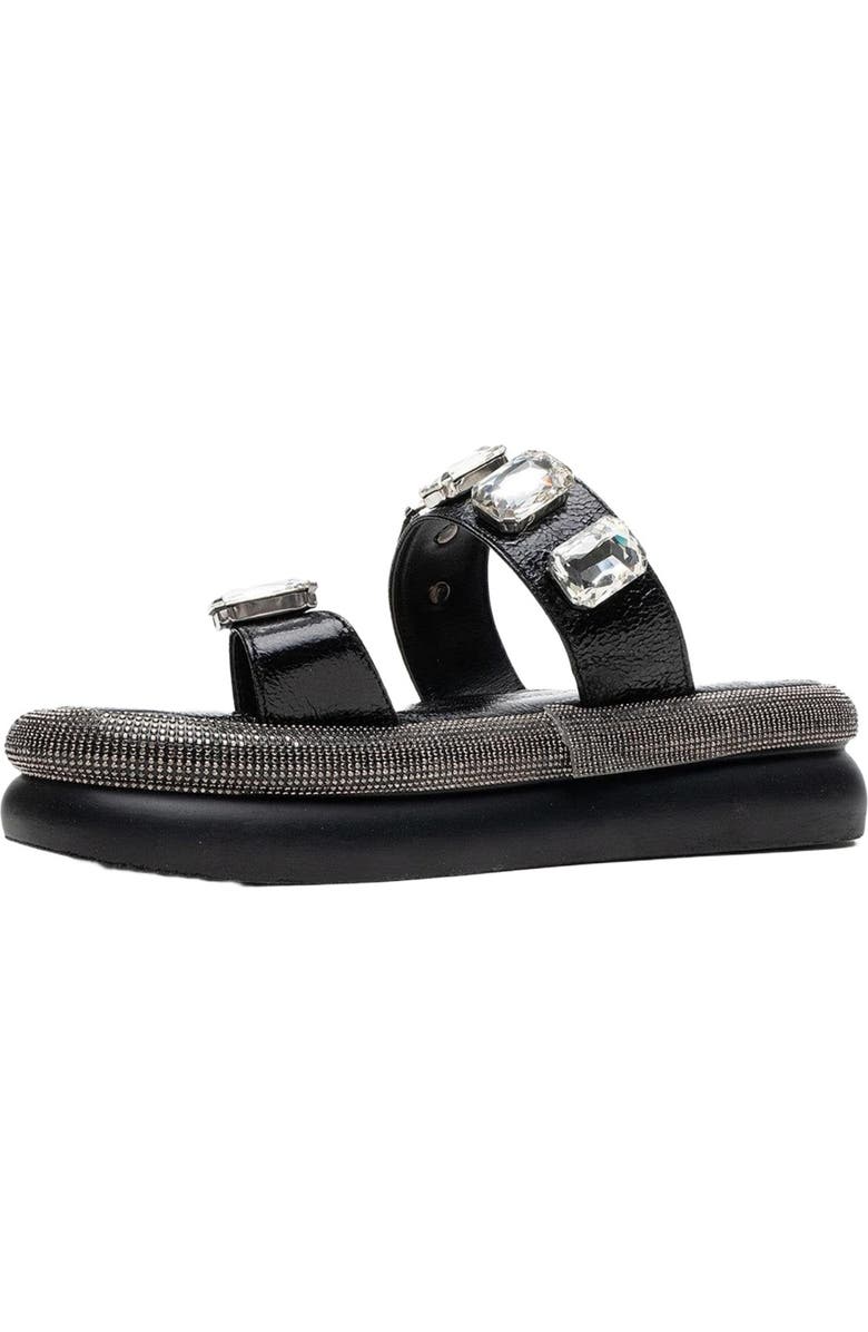 Prologue Shoes Evans Jeweled Platform Sandal, Alternate, color,