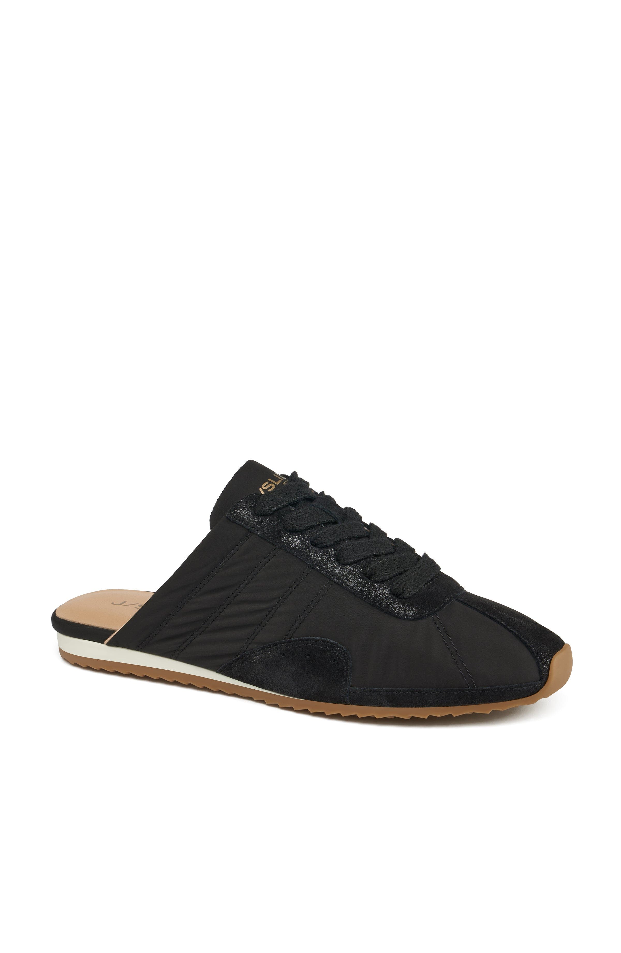 JSlides Footwear Pandora Mule Sneaker, Main, color, Black