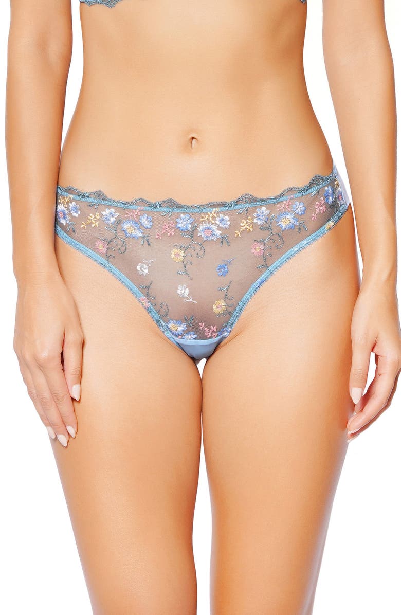 Huit Poesie Tanga, Main, color, Sky Blue