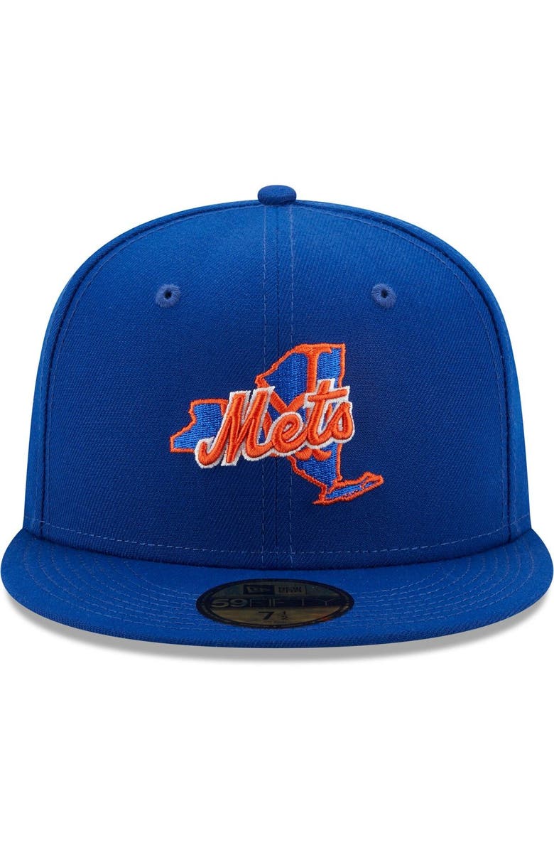 New Era Men's New Era Royal New York Mets Local II 59FIFTY Fitted Hat, Alternate, color, 
