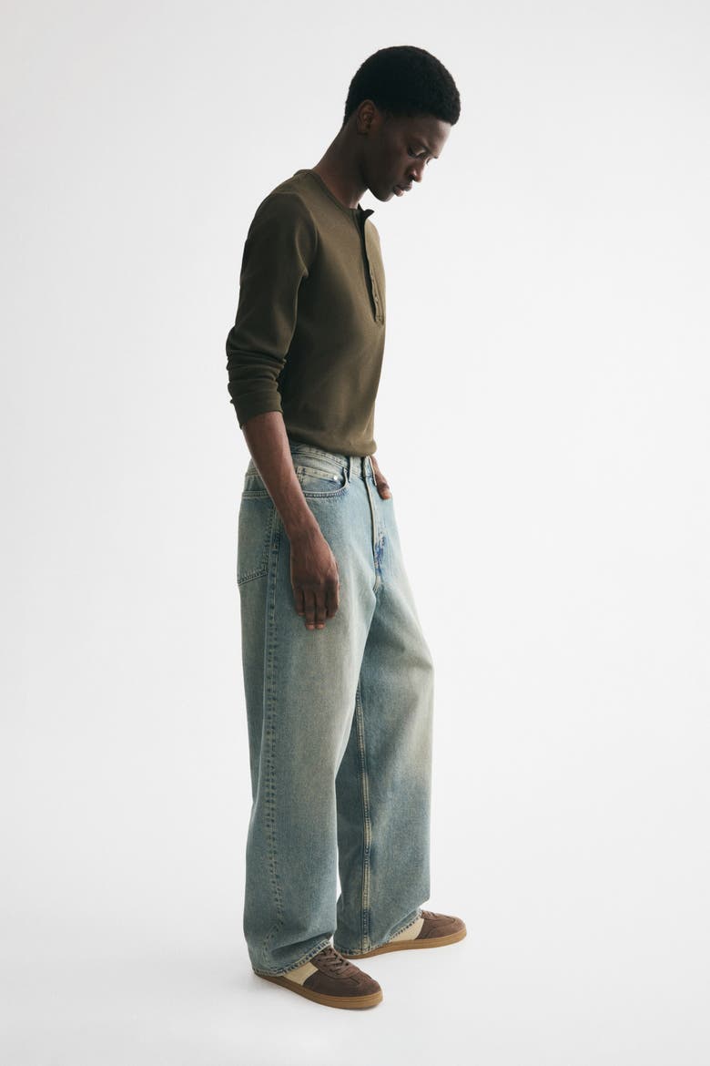 Fairfax Baggy Jeans, Alternate, color, Washed denim blue