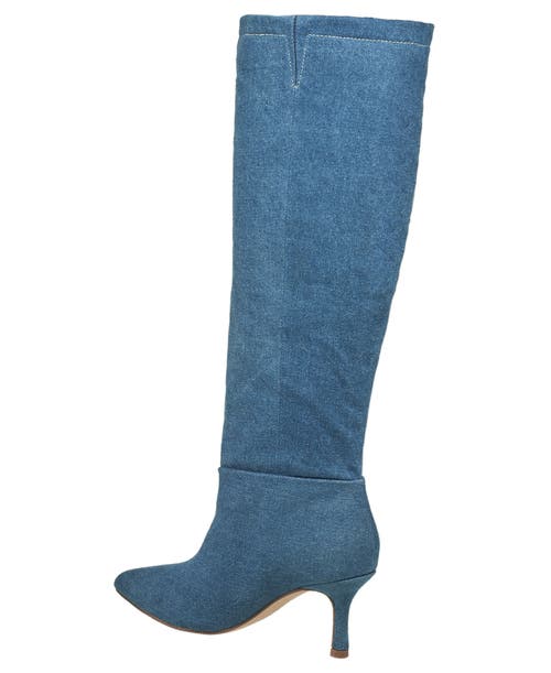 True Religion Tall Denim Boot In Light Denim
