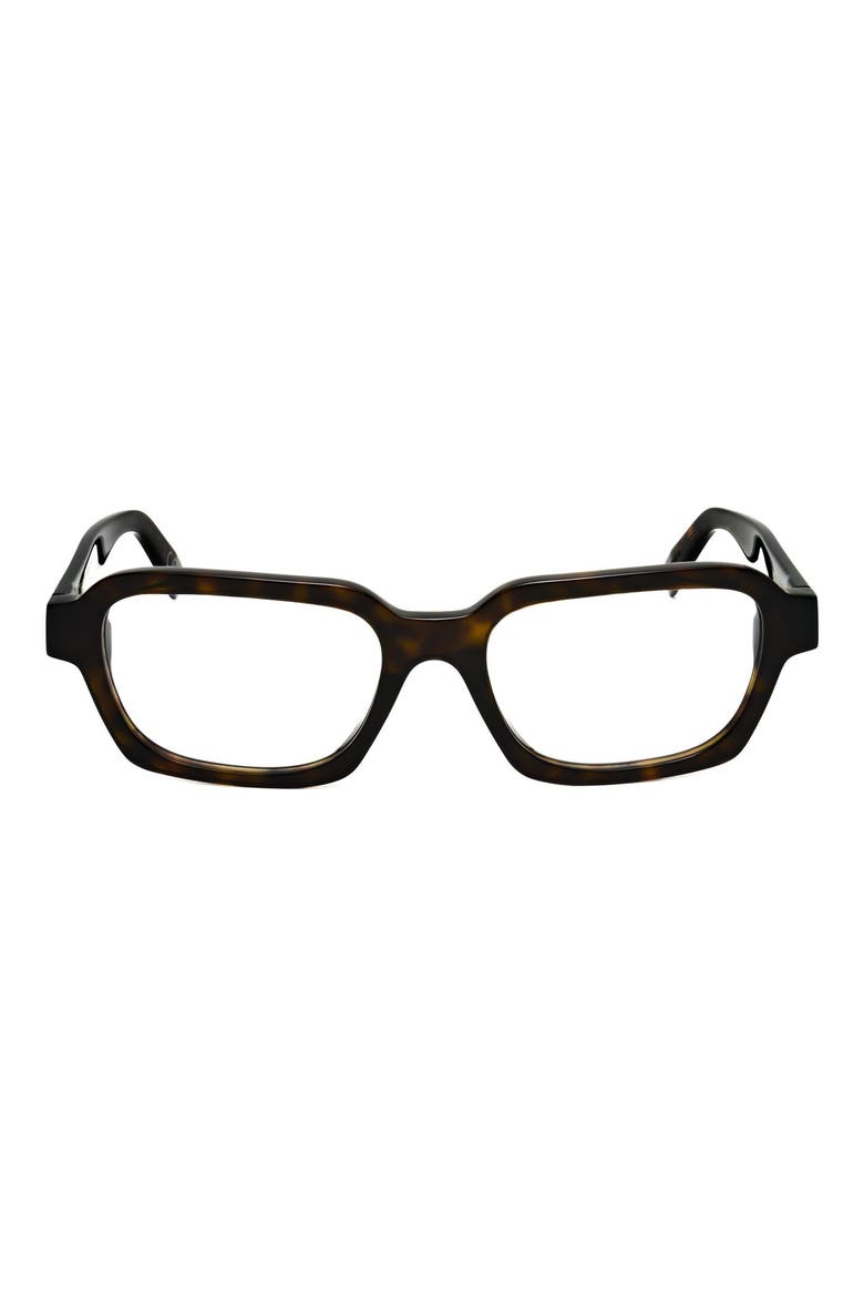 53mm Square Reading Glasses, Main, color, TORT