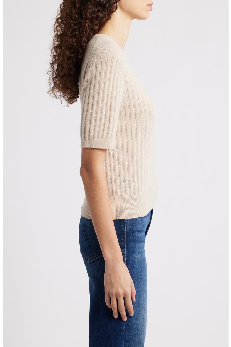 Wren Cashmere Sweater, Alternate, color, OATMEAL