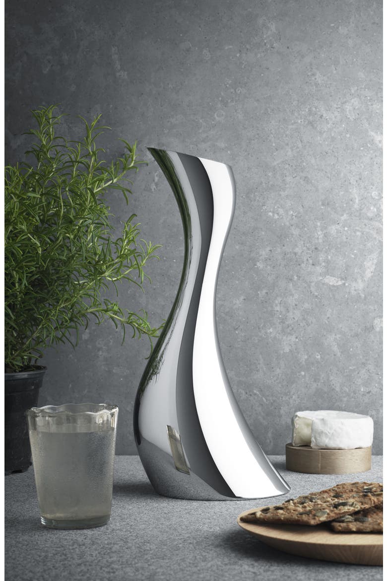 Cobra Stainless Steel Pitcher, Alternate, color, SILVER